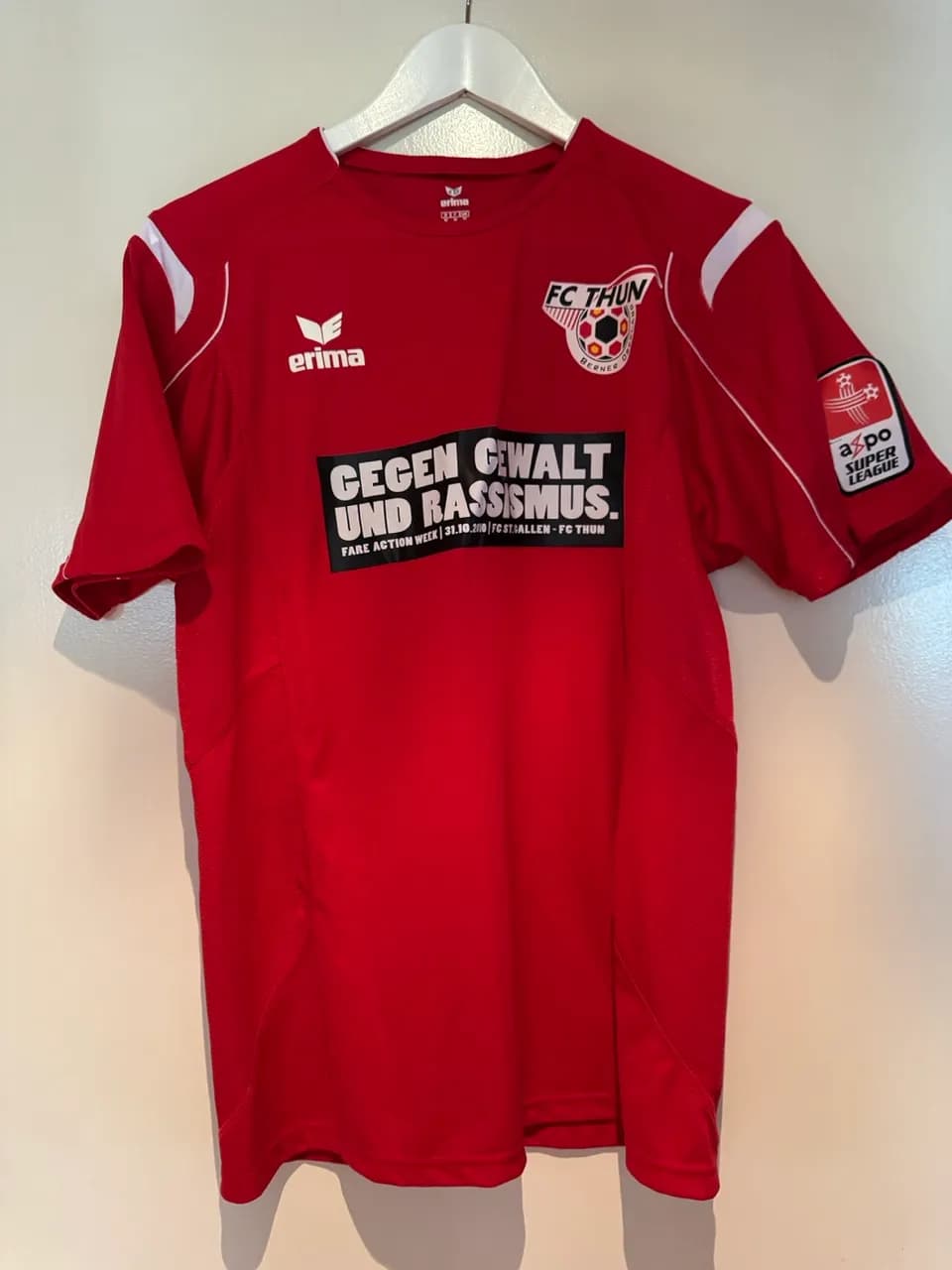 FC Thun Matchworn 2010 Ezequiel