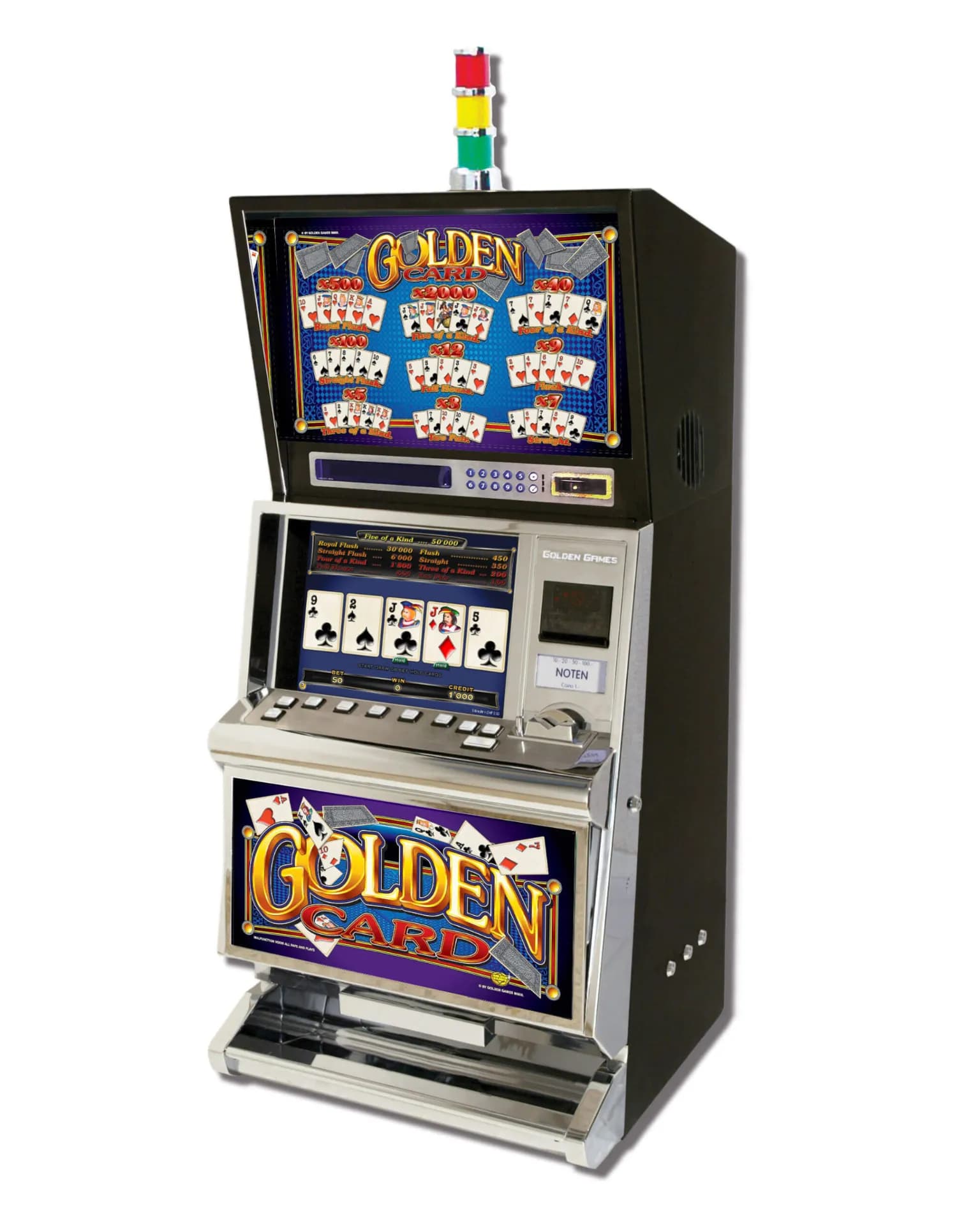 Golden Games „Golden Card“ – Spielautomaten-Klassiker