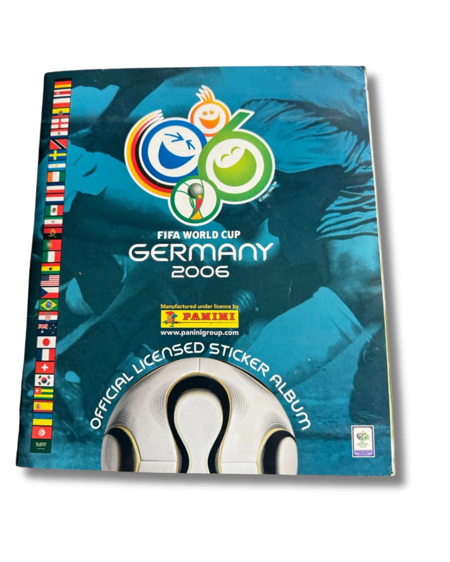 Panini FIFA WM 2006 Deutschland Stickeralbum – vollständig mit original Autogrammen