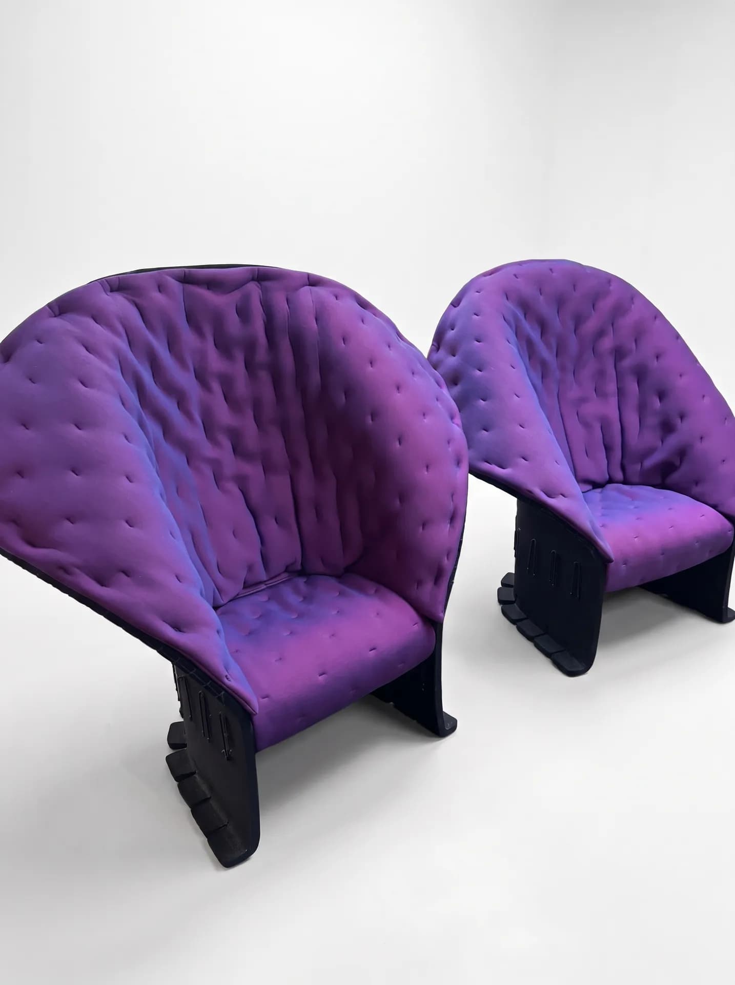 2 Cassina Feltri Sessel von Pesce